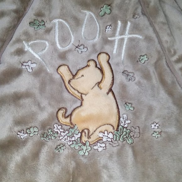 Disney Winnie the Pooh beige bunting/snowsuit EUC - Picture 2 of 6